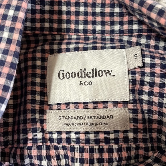Goodfellow Plaid Button Down - Picture 2 of 2